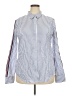 Worthington Stripes Blue Long Sleeve Button-Down Shirt Size XXL - photo 1