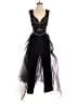 Blithe 100% Polyester Black Cocktail Dress Size S - photo 1