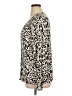 Chico's Animal Print Ivory Long Sleeve Blouse Size XL (3) - photo 5