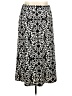 Covington Print Black Casual Skirt Size L - photo 1