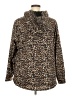 Ideology Animal Print Brown Pullover Sweater Size 2X - photo 2