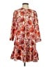 Zara Paisley Orange Casual Dress Size XS - photo 1