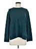 Ella Moss Solid Teal Pullover Sweater Size M - photo 1
