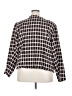 CeCe Checkered-gingham Ivory Blazer Size 20W - photo 2