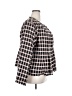 CeCe Checkered-gingham Ivory Blazer Size 20W - photo 4