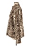 Animari 100% Cotton Animal Print Gold Track Jacket Size M - photo 5