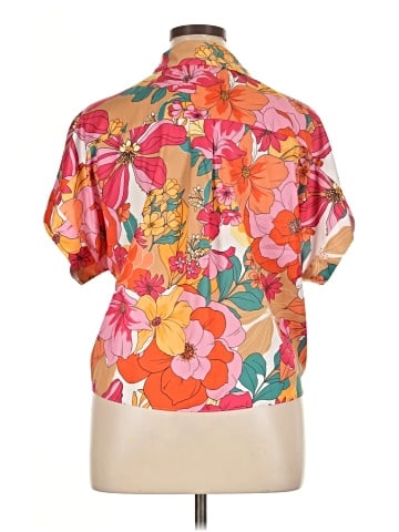 Boston Proper Short Sleeve Blouse (view 2)