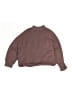 Next 100% Cotton Brown Turtleneck Sweater Size 5 - photo 2