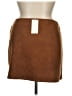 MNG Solid Brown Casual Skirt Size XL - photo 2