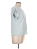 Allison Brittney Blue Short Sleeve Top Size L - photo 4