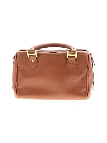 MCM Vintage Boston Leather Satchel (view 2)