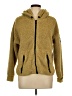 Calvin Klein Performance 100% Polyester Gold Zip Up Hoodie Size L - photo 1