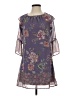 Blue Rain 100% Polyester Purple Casual Dress Size S - photo 1