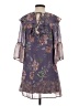 Blue Rain 100% Polyester Purple Casual Dress Size S - photo 2