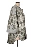 Unbranded Paisley Gray 3/4 Sleeve Blouse Size L - photo 4