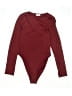 Miss Selfridge Burgundy Bodysuit Size M - photo 1