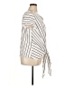 Zanzea Collection Ivory Short Sleeve Top Size XL - photo 4