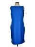 PREMISE Solid Blue Cocktail Dress Size 12 - photo 1