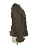 MNG 100% Polyester Gray Faux Fur Jacket Size XS - photo 4