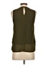 THREE PINK HEARTS 100% Polyester Green Sleeveless Blouse Size S - photo 2