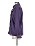 Laura Scott 100% Polyester Purple Long Sleeve Blouse Size 8 - photo 5