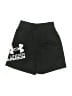 Under Armour 100% Polyester Graphic Black Athletic Shorts Size 4 - photo 1