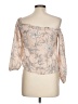 Amanda Uprichard Tan 3/4 Sleeve Blouse Size P (petite) - photo 2