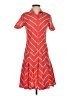 Assorted Brands Chevron-herringbone Orange Casual Dress Size S - photo 1