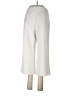 Sensational Collections Solid Ivory White Casual Pants Size L - photo 2