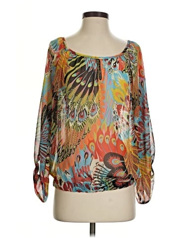 Karlie 3/4 Sleeve Blouse (view 1)