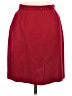 Petite Sophisticate 100% Polyester Solid Red Formal Skirt Size 10 - photo 2