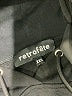 retrofête 100% Cotton Black Pullover Hoodie Size XXS - photo 7