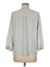 Carolina Belle 100% Polyester Polka Dots Green 3/4 Sleeve Blouse Size M - photo 2