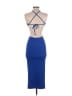 Shein Blue Cocktail Dress Size S - photo 2