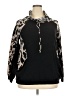 Now N Forever Animal Print Black Pullover Sweater Size 3X - photo 1