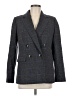 Madewell Plaid Gray Wool Blazer Size 6 - photo 1
