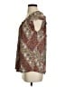 LC Lauren Conrad 100% Polyester Brown Short Sleeve Blouse Size S - photo 5