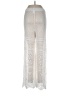 Shein 100% Acrylic Ivory Casual Pants Size L - photo 2