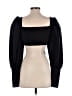 Seta Black 3/4 Sleeve Blouse Size XS - photo 2