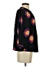 Tucker Black 3/4 Sleeve Blouse Size S - photo 4