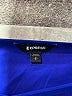 Express Solid Blue Short Sleeve Blouse Size S - photo 7