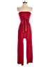 Venus Solid Red Jumpsuit Size XS - photo 1