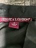 Jessica London 100% Polyester Solid Black Formal Skirt Size 16 - photo 4