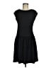 Worthington Solid Black Casual Dress Size 6 - photo 1