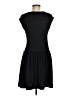 Worthington Solid Black Casual Dress Size 6 - photo 2