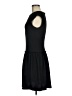 Worthington Solid Black Casual Dress Size 6 - photo 5