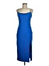 Unbranded Solid Blue Casual Dress Size 6 - photo 1