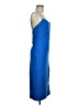 Unbranded Solid Blue Casual Dress Size 6 - photo 4