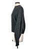 Azalea Solid Gray Turtleneck Sweater Size S - photo 5