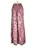L'Agence 100% Polyester Paisley Burgundy Casual Pants Size M - photo 1